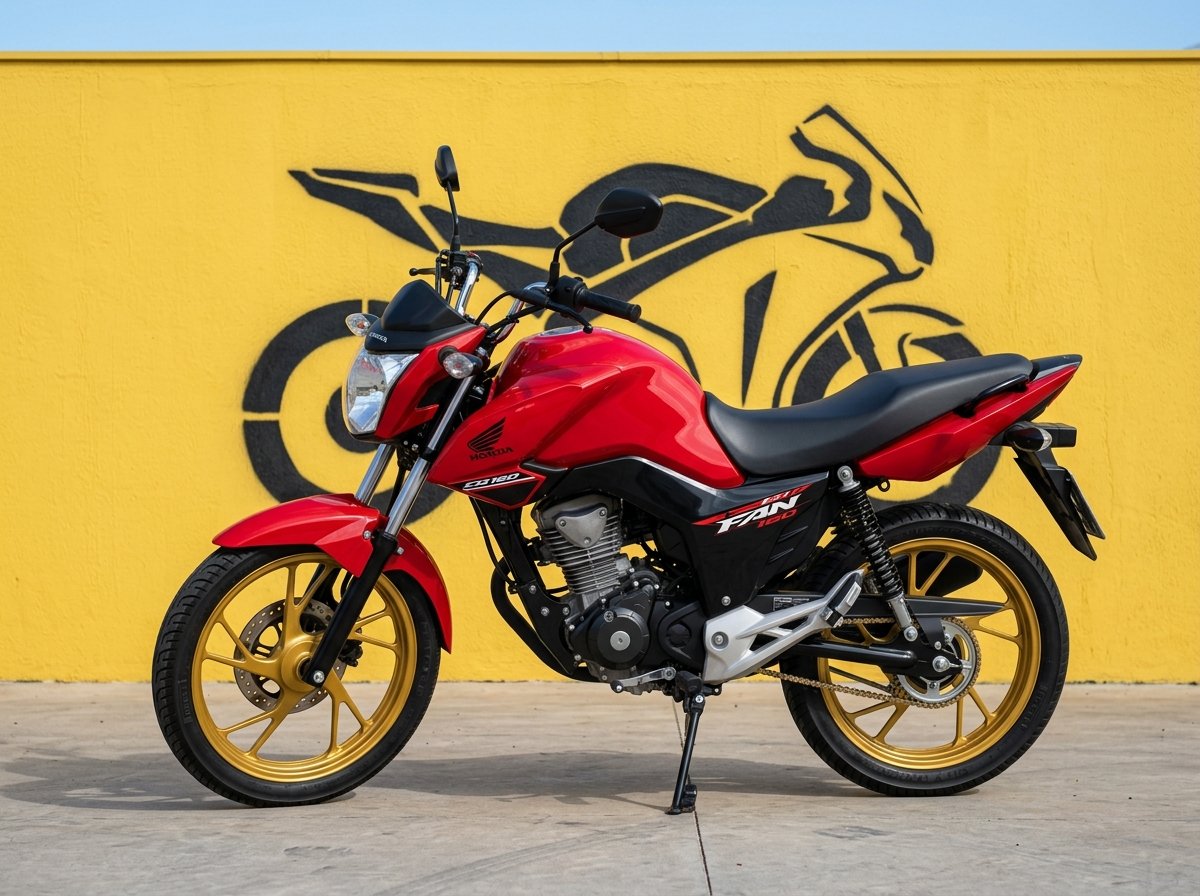 Honda Fan Vermelha 1